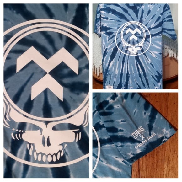 Grateful Dead Tubbs Snowshoes tie dye t shirt - Picture 1 of 7